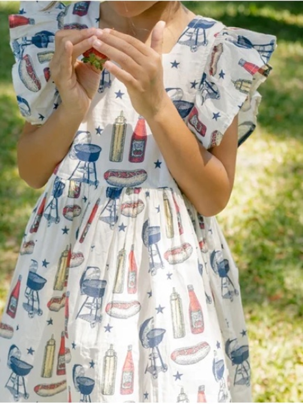 Pink Chicken Elise Dress- Grilling Out NWT sz 7y